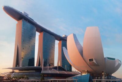 Conheça o edifício Marina Bay Sands