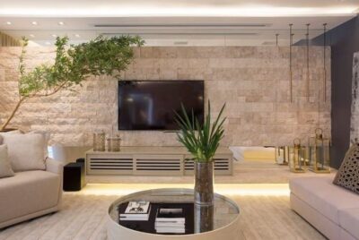 Tendência 2023: pedras na decoração
